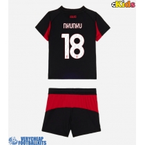 AC Milan Christopher Nkunku #18 Replica Home Minikit 2025-26 Short Sleeve (+ pants)